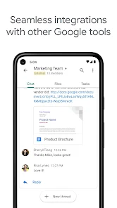 Google Chat screenshot 3