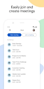Google Meet (original) screenshot 1