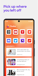 Firefox Fast & Private Browser screenshot 3