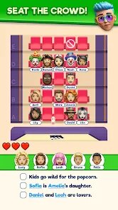 That's My Seat - Logic Puzzle screenshot 1