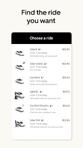 Uber - Request a ride screenshot 4