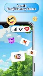 Emoji Battery Widget screenshot 2