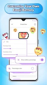 Emoji Battery Widget screenshot 4