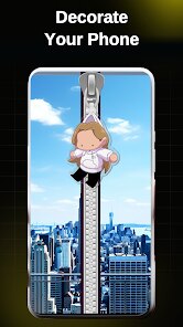 Zipper Lock Screen - ZippyLock screenshot 6