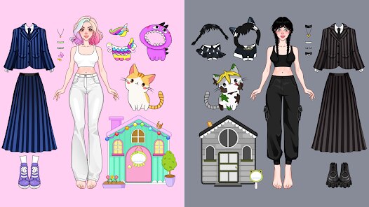 Paper Doll: Dress Up Diary screenshot 1