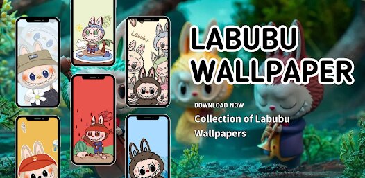 Cute Labubu Wallpaper screenshot 1