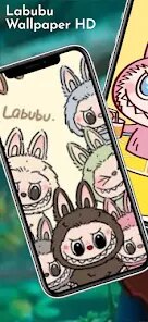 Cute Labubu Wallpaper screenshot 2