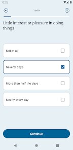 Depression Test screenshot 2