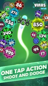 Virus War - Space Shooting screenshot 4