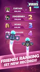 Virus War - Space Shooting screenshot 5