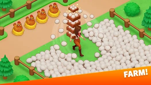 Klondike Adventures: Farm Game screenshot 1