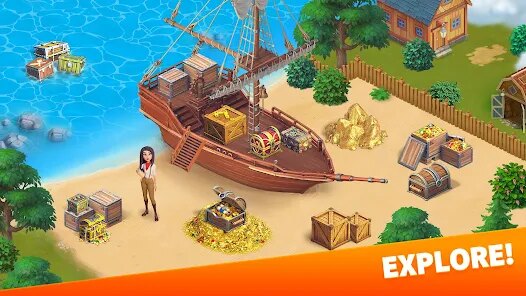 Klondike Adventures: Farm Game screenshot 6