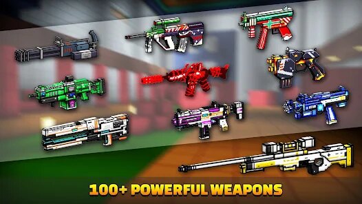 Cops N Robbers:Pixel Craft Gun screenshot 5