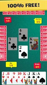 Spades - Classic Card Game screenshot 2