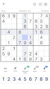 Sudoku - Classic Sudoku Puzzle screenshot 1
