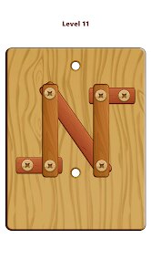 Wood Nuts & Bolts Puzzle screenshot 1