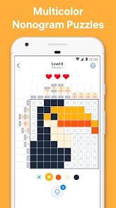 Nonogram Color - Logic Puzzle screenshot 1