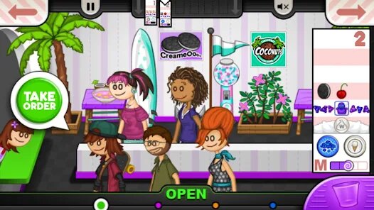 Papa's Freezeria To Go! screenshot 2