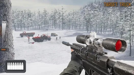 Sniper 3D:Gun Shooting Games screenshot 1