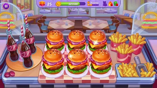Cooking Crush - Cooking Game screenshot 1