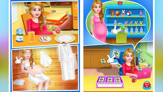 newborn babyshower party game screenshot 6