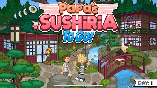 Papa's Sushiria To Go! screenshot 6