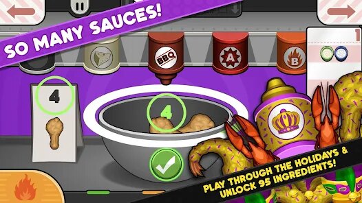 Papa's Wingeria To Go! screenshot 4