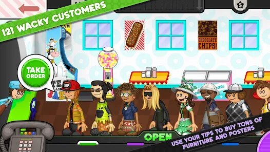 Papa's Donuteria To Go! screenshot 2