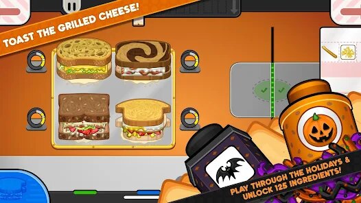 Papa's Cheeseria To Go! screenshot 4