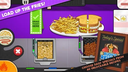Papa's Cheeseria To Go! screenshot 5