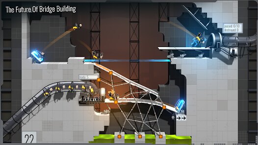 Bridge Constructor Portal screenshot 2