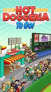 Papa's Hot Doggeria To Go! screenshot 1