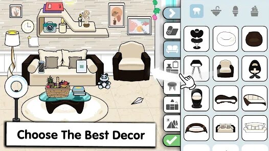 Tizi Princess Home Design Game screenshot 5