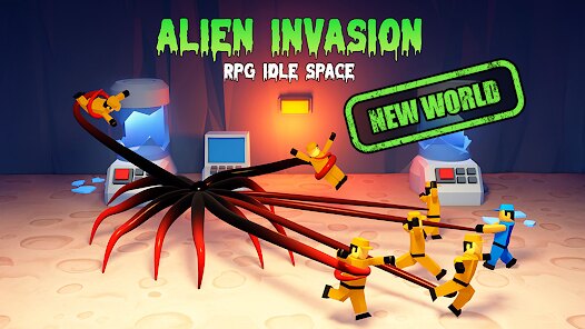 Alien Invasion: RPG Idle Space screenshot 1