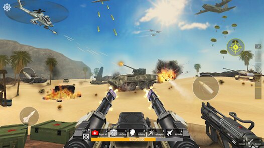 World War: Army Battle FPS 3D screenshot 3
