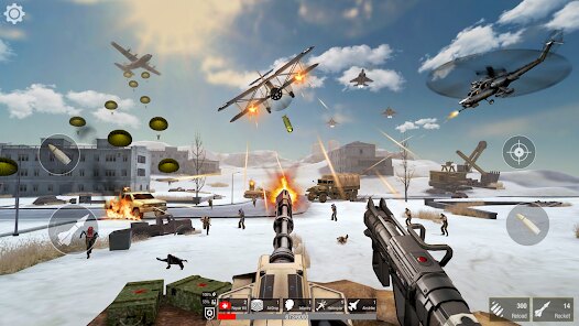 World War: Army Battle FPS 3D screenshot 4