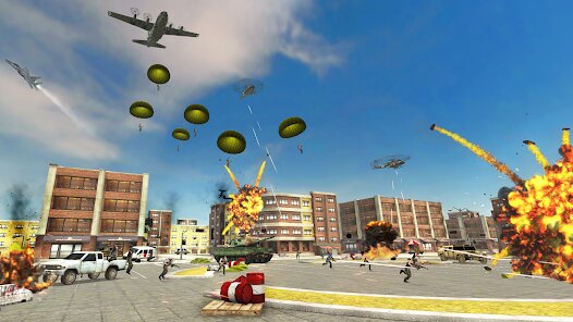 World War: Army Battle FPS 3D screenshot 5