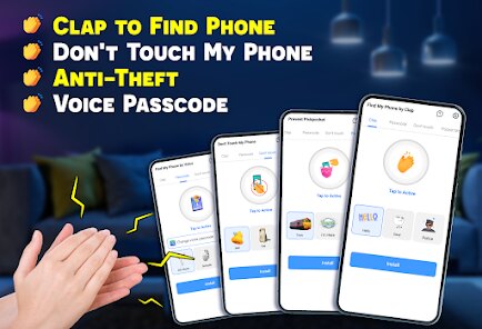 Find my Phone - Clap, Whistle screenshot 6