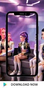 Kpop Fans Demon Hunter Wallpap screenshot 2