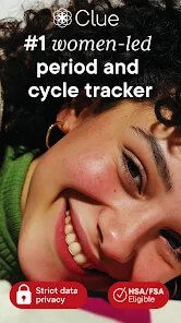 Clue Cycle & Period Tracker screenshot 1