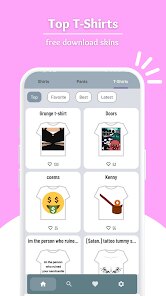 Skins Master for Roblox Shirts screenshot 4