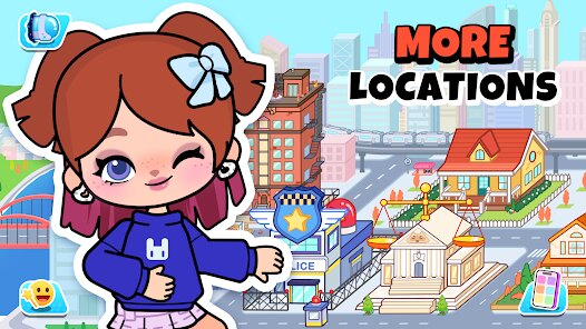 Aha World: Doll Dress-Up Game screenshot 1