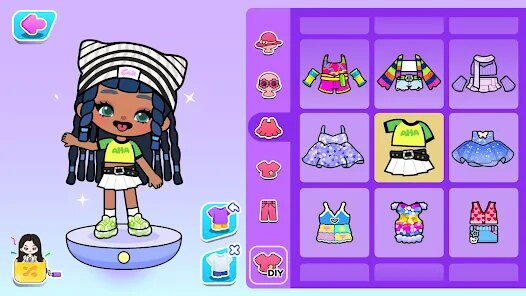 Aha World: Doll Dress-Up Game screenshot 3