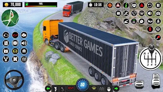 Truck Games - Driving School screenshot 2