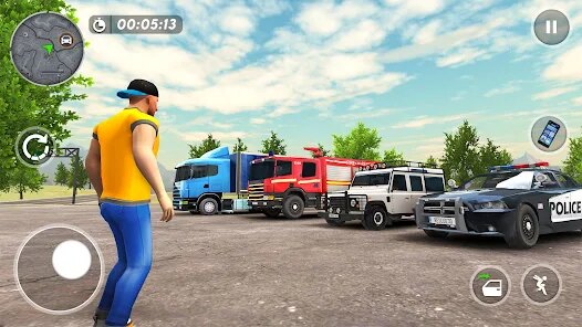 Mega Truck Simulator Games 3D screenshot 1