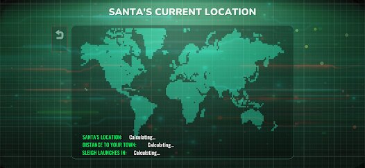 Santa Tracker - (simulated) screenshot 2