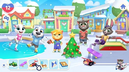 My Talking Tom Friends 2 screenshot 1