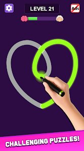 One Go Line Puzzle screenshot 4