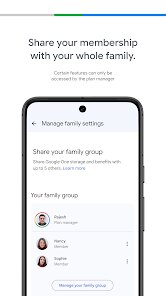 Google One screenshot 5