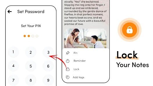 Notes - Notepad, Secure Notes screenshot 3